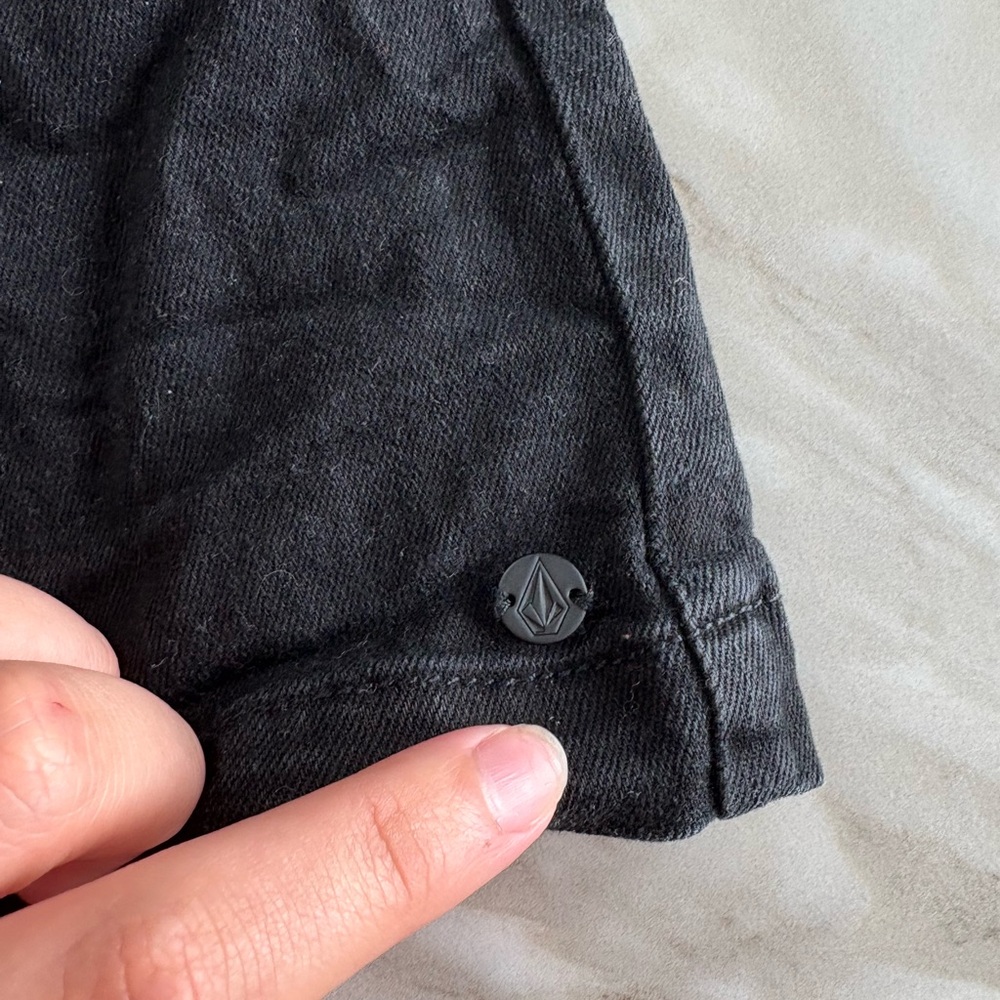 Volcom Black Denim Romper - Picture 5 of 7